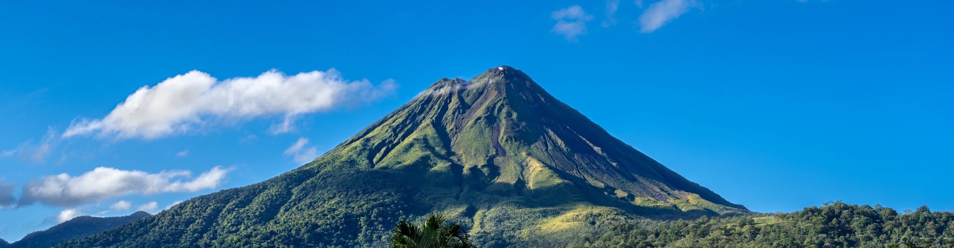 Alajuela night skyline with parked cars