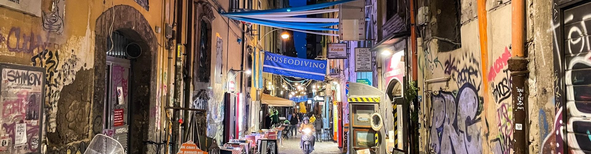 Street parking Naples, IT