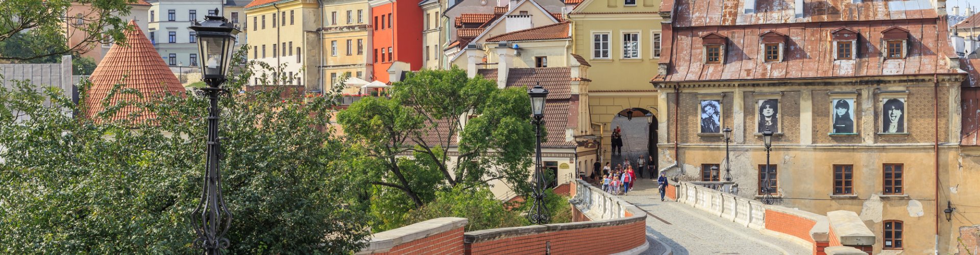 Parking signs and cars in Lublin