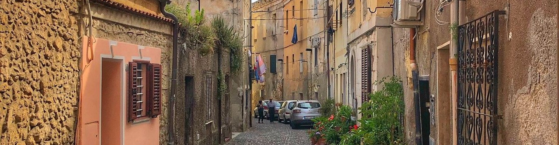 Sassari parking garage interior
