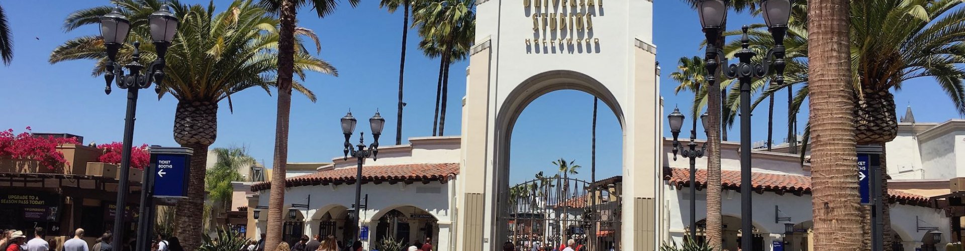Los Angeles night skyline with parked cars