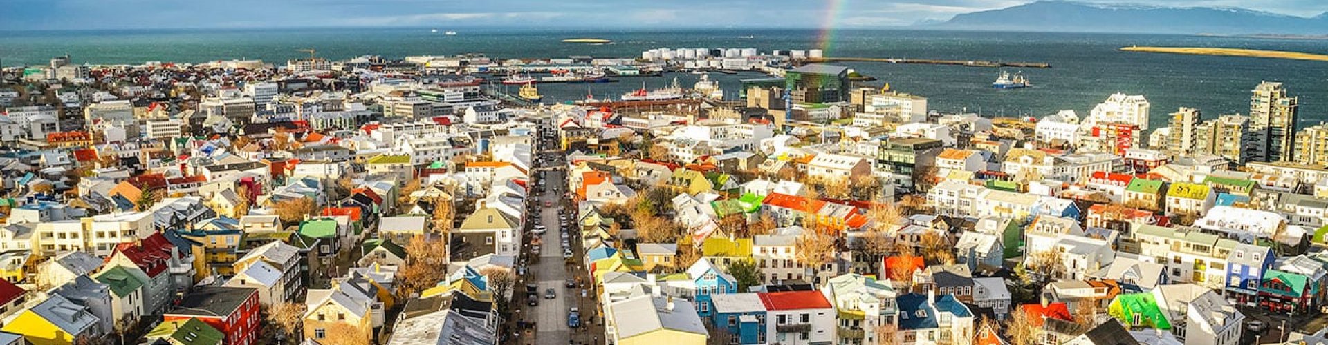 Searching for parking in Reykjavík, IS