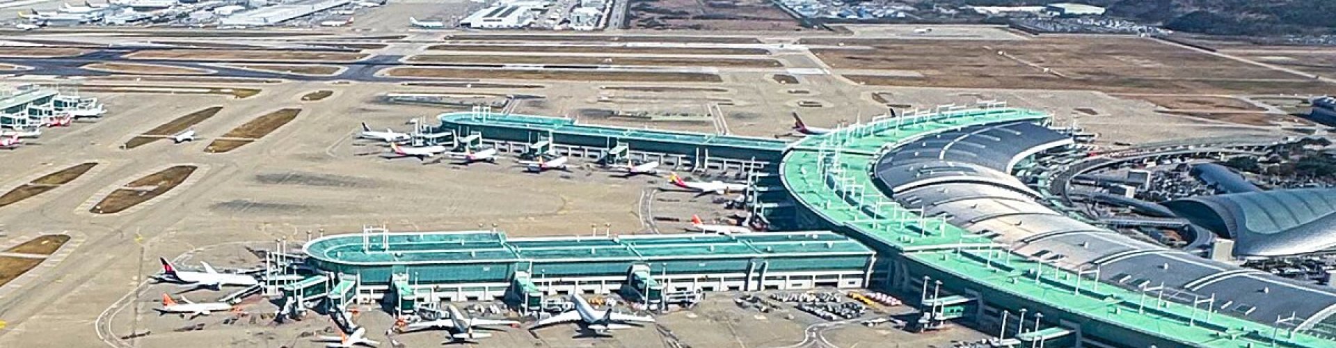 Incheon parking garage interior