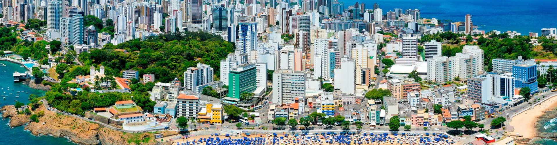 Historic centre parking in Salvador