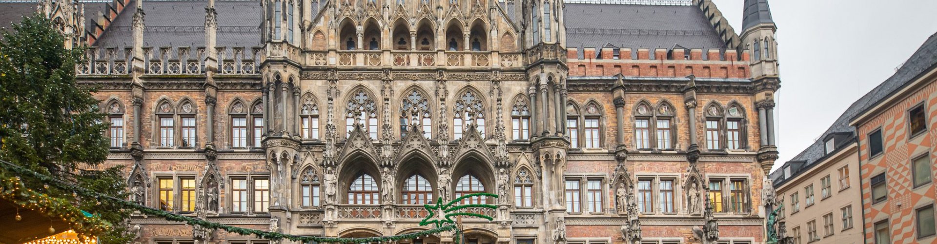 Munich parking garage interior