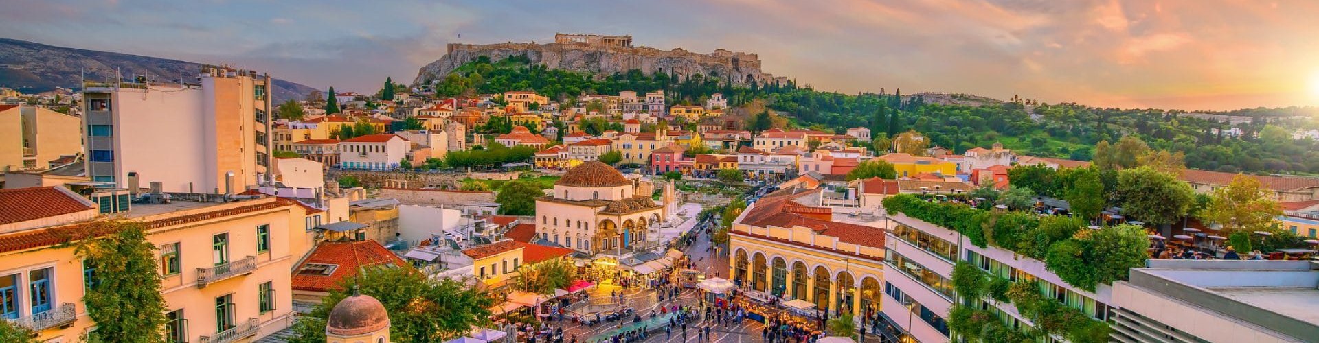 Searching for parking in Athens, GR